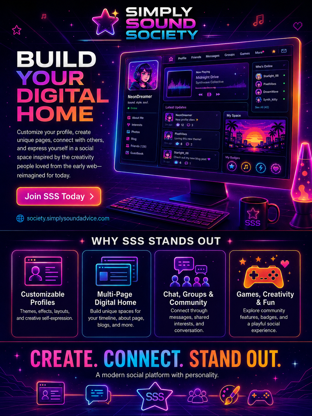 Join Simply Sound Society and build a customizable Digital Home